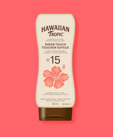 Lotion écran solaire Toucher soyeux à FPS 15 de Hawaiian TropicMD