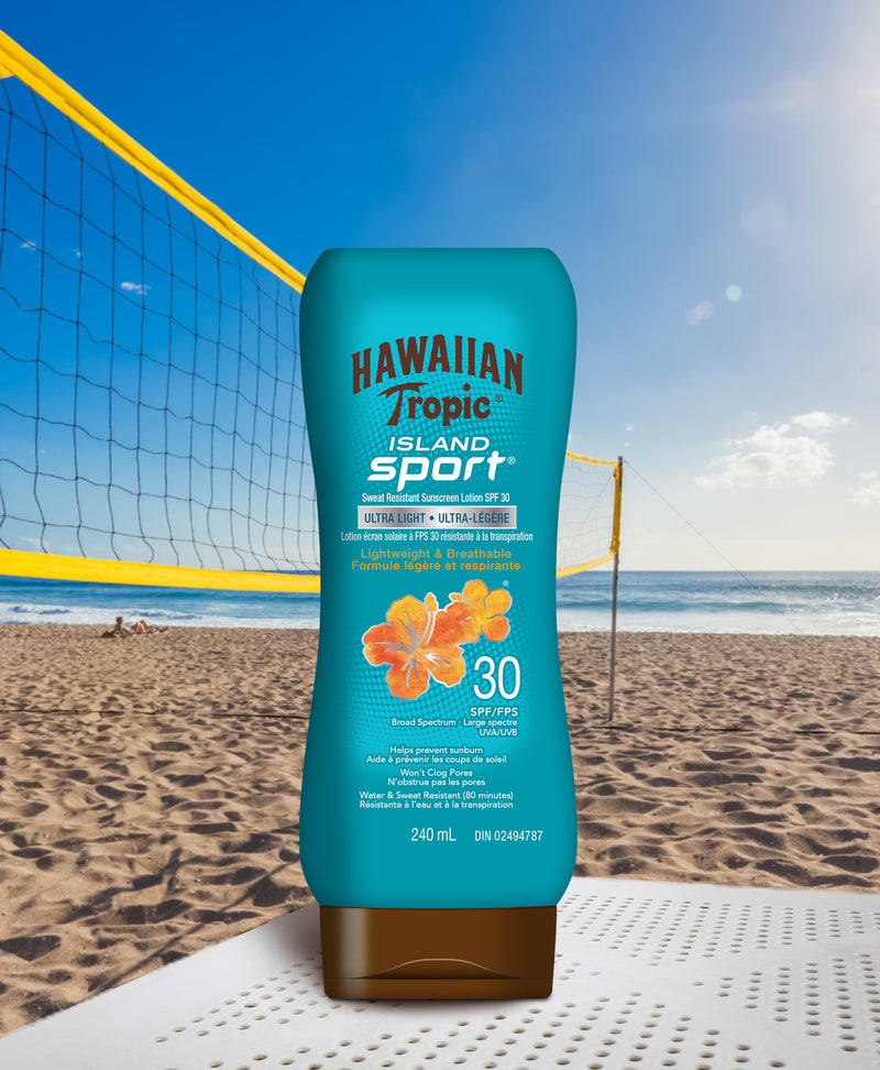 Hawaiian Tropic® Island Sport® Sweat Resistant Sunscreen Lotion SPF 30