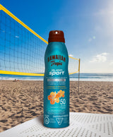 Hawaiian Tropic® Island Sport® Sweat Resistant Sunscreen Spray SPF 50