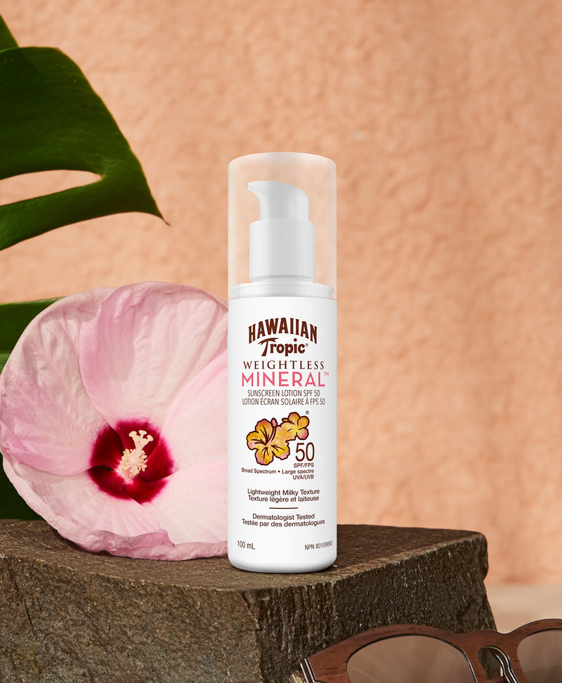 Hawaiian Tropic® Weightless Mineral™ Sunscreen Lotion SPF 50